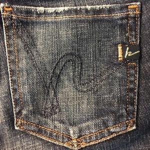 Citizens of Humanity Low waist Straight Leg Jean